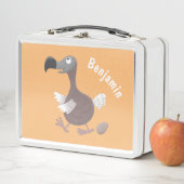 Funny dodo bird cartoon illustratie (In situ)