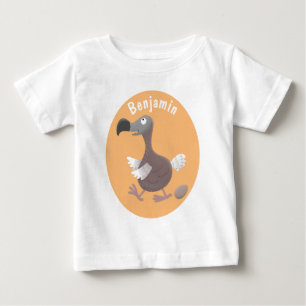 Funny dodo bird cartoon illustratie