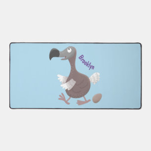 Funny dodo bird cartoon illustratie bureaumat
