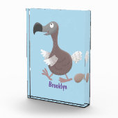 Funny dodo bird cartoon illustratie fotoblokken (Rechts)