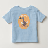 Funny dodo bird cartoon illustratie kinder shirts (Voorkant)