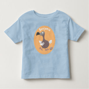 Funny dodo bird cartoon illustratie kinder shirts