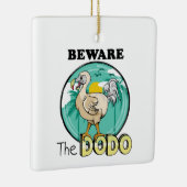 Funny dodo tropisch eiland keramisch ornament (Rechts)