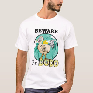 Funny dodo tropisch eiland t-shirt