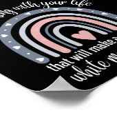 Funny Doe iets met je leven Poster (Hoek)