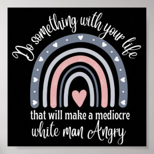 Funny Doe iets met je leven Poster