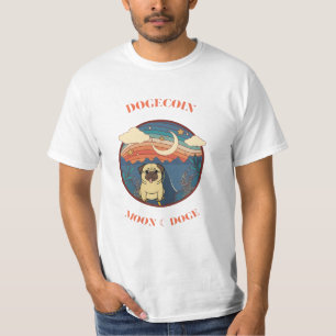 Funny Doekoetsen in een hond die in de ruimte zit  T-shirt