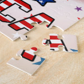 Funny Dog 4 juli Legpuzzel (Zijkant)