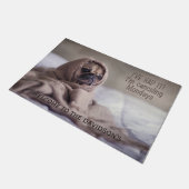 Funny Dog aangepaste deurmatten (Schuin)