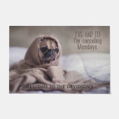 Funny Dog aangepaste deurmatten (Voorkant)