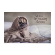 Funny Dog aangepaste deurmatten