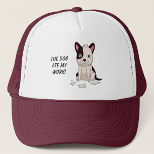 Funny Dog aangepaste tekst petten
