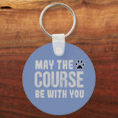 Funny Dog Agility Rally Training Sleutelhanger Gif (Voorkant)