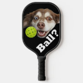 Funny Dog Ball Pet Lover Pickleball Paddle (Voorkant)