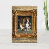 Funny Dog Best Dad Fathers Day Kaart (Achterkant)