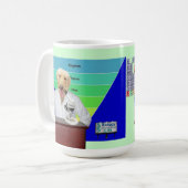 Funny Dog Biology/Chemistry Teacher's Mok (Voorkant links)