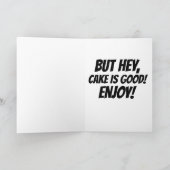 FUNNY DOG BIRTHDAY CARDS, RUFF KAART (Binnen)