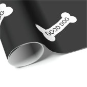 Funny Dog Bone Design Cadeaupapier (Rol Hoek)