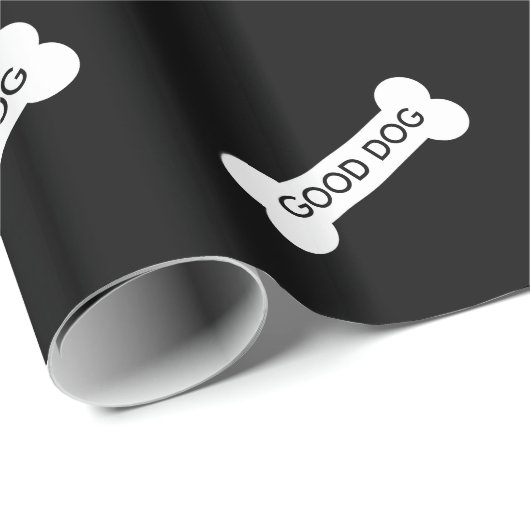 Funny Dog Bone Design Cadeaupapier (Rol Hoek)