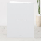 FUNNY DOG BRTHDAY MUGSHOT GREETING CARD KAART (Achterkant)