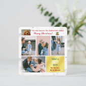 Funny Dog Cat We hebben nieuwe huis verplaatst 6 f Feestdagenkaart (Staand voorkant)