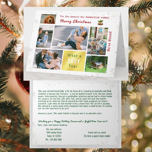 Funny Dog Cat We hebben nieuwe huis verplaatst 6 f Kaart