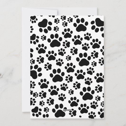 Funny Dog Christmas Afbeelding Gepersonaliseerde f Feestdagenkaart (Achterkant)