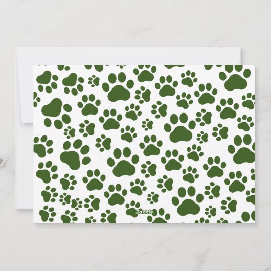 Funny Dog Christmas Afbeelding Gepersonaliseerde F Feestdagenkaart (Achterkant)