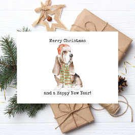 Funny Dog Christmas Folie Feestdagen Briefkaart