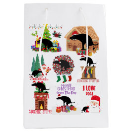 Funny Dog Christmas Holiday Humor from  Medium Cadeauzakje