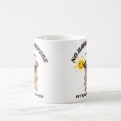 Funny Dog Christmas Mug – No Bark Before Coffe Koffiemok (Center)