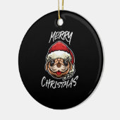 Funny Dog Christmas Pajamas Gift for Dog Lovers Wo Keramisch Ornament (Links)