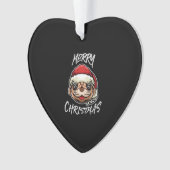 Funny Dog Christmas Pajamas Gift for Dog Lovers Wo Ornament (voorkant)