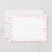 Funny Dog Classroom Valentijn Kaarten (Achterkant)