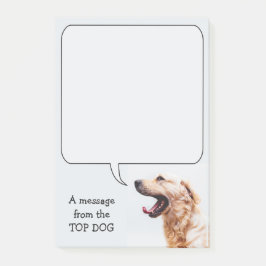 Funny Dog custom Post-it notes