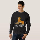 Funny Dog Cute Corgi Amp Trui (Voorkant volledig)