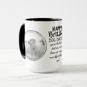 FUNNY DOG DAD Citaat FOTO MOK