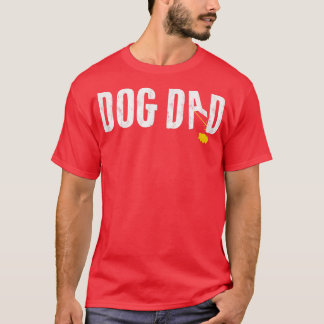 Funny Dog Dad Dog papa T-shirt