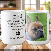 Funny Dog Dad Personalized Pet Photo Vaderdag Koffiemok