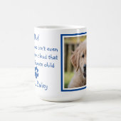 Funny Dog Dad - Vaderdag - Dog Foto Joke Koffiemok (Center)