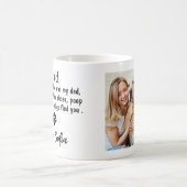 Funny Dog Dad - Vaderdag Pet Foto Koffie Koffiemok (Center)