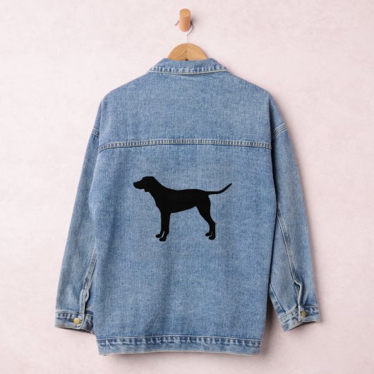 Funny dog denim jacket (Hangar)