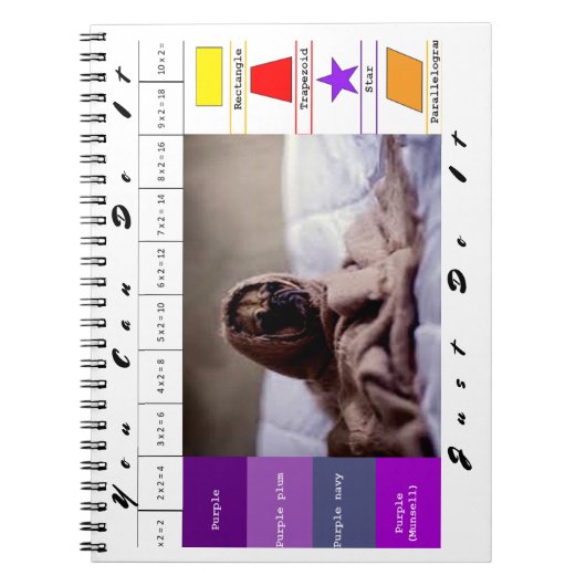 Funny dog educative game notitieboek (Voorkant)