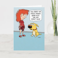 Funny Dog en Cat Snack Game Birthday