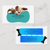 Funny Dog en Cat Visitekaartje (Voorkant / Achterkant)