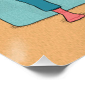 Funny Dog Finding Snacks Poster (Hoek)