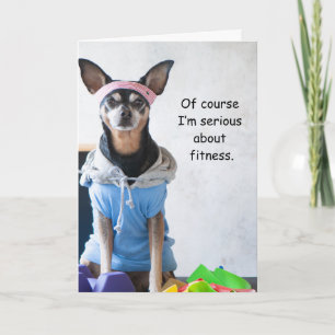 Funny Dog Fitness Pizza Kaart