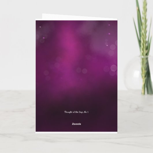 Funny dog gedachte kaart (Achterkant)