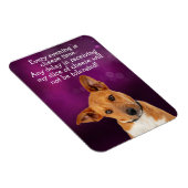 Funny dog gedachte magneet (Rechterzijde)