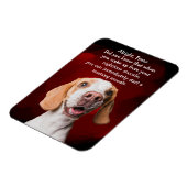 Funny dog-gedachte magnet magneet (Linkerzijde)
